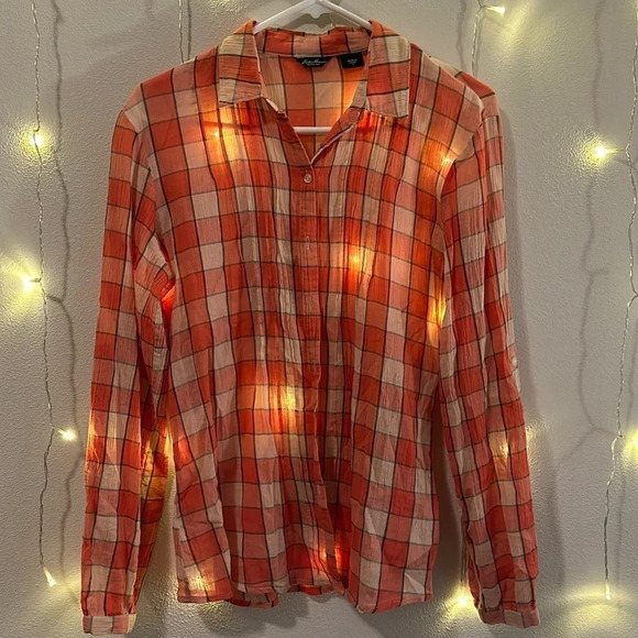 Eddie Bauer Sheer Lightweight Flannel​​​ - Picture 1 of 2